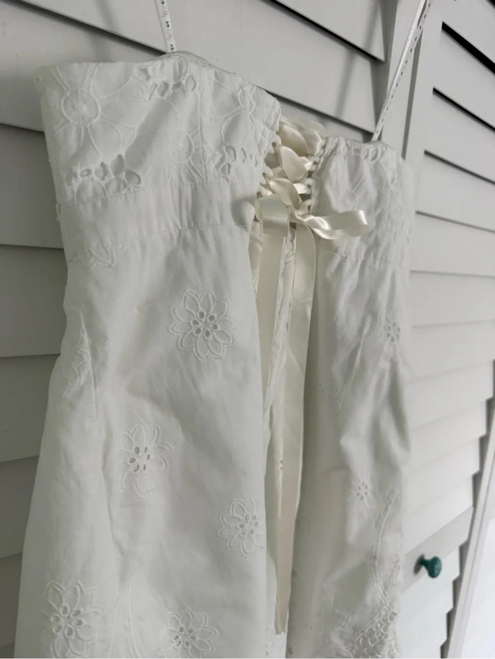 Lilly Pulitzer white eyelet strapless dress - Picture 8 of 13
